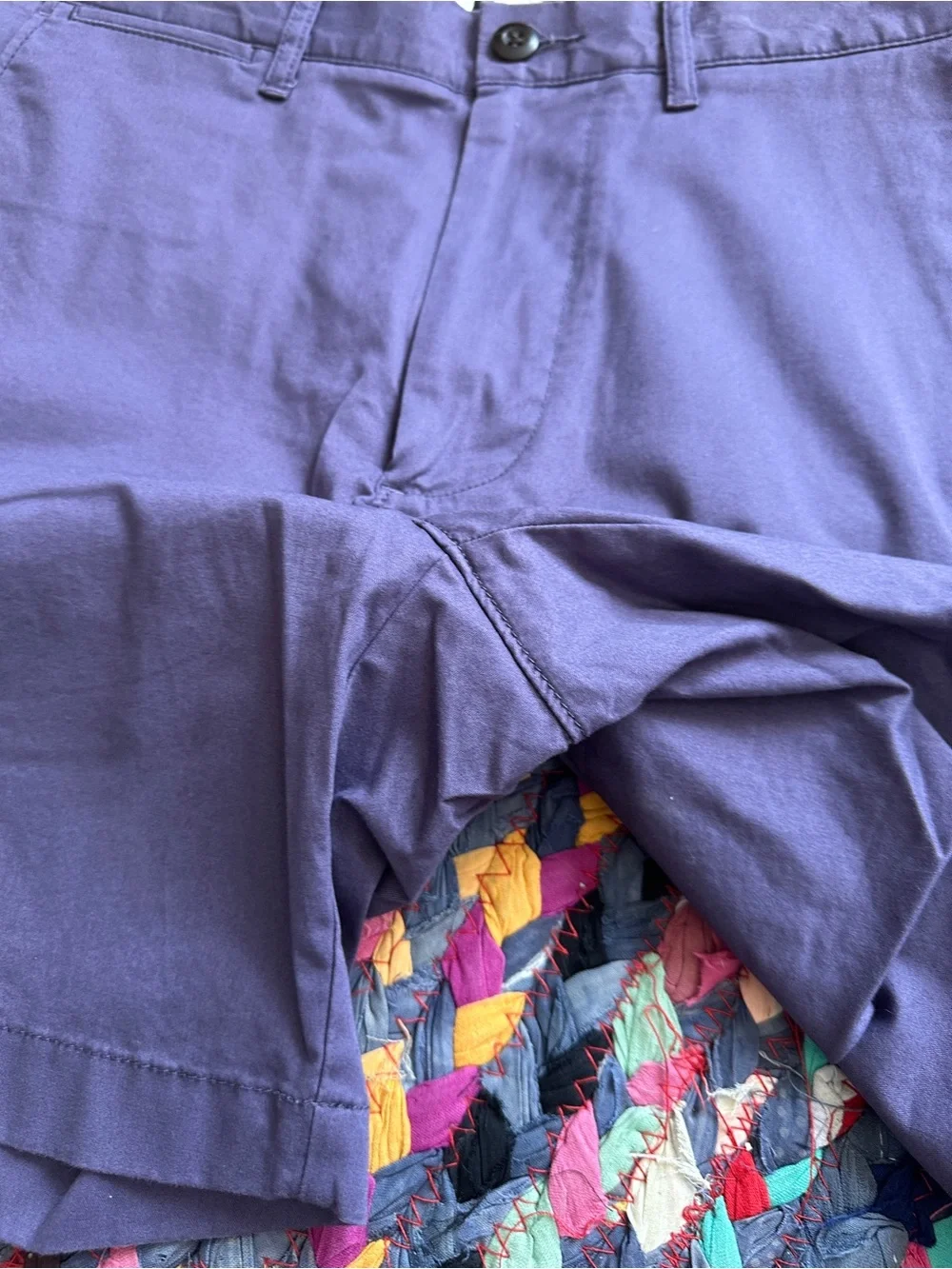 NWT J.Crew 7” Chino Short in Purple Twilight Men’s Size 31 Preppy Summer ASO TV